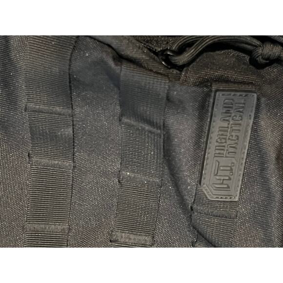 Highland Tactical Black Backpack Large - Picture 3 of 5